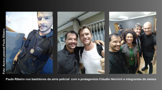 Paulo Ribeiro nos Bastidores da série policial