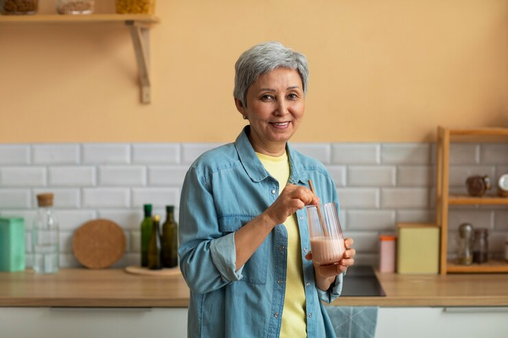 Espessante alimentar para idosos: solução prática para alimentação segura - Foto: Divulgação