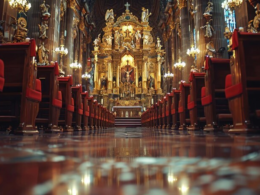 Cadeira para igreja: conforto e estética em um só modelo - Foto: Divulgação