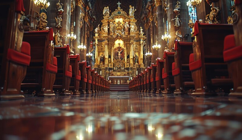 Cadeira para igreja: conforto e estética em um só modelo - Foto: Divulgação