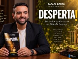 Rafael Bento lança “Desperta!” e traz reflexão: o que estamos deixando de viver?