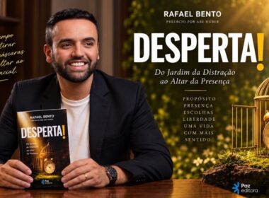 Rafael Bento lança “Desperta!” e traz reflexão: o que estamos deixando de viver?